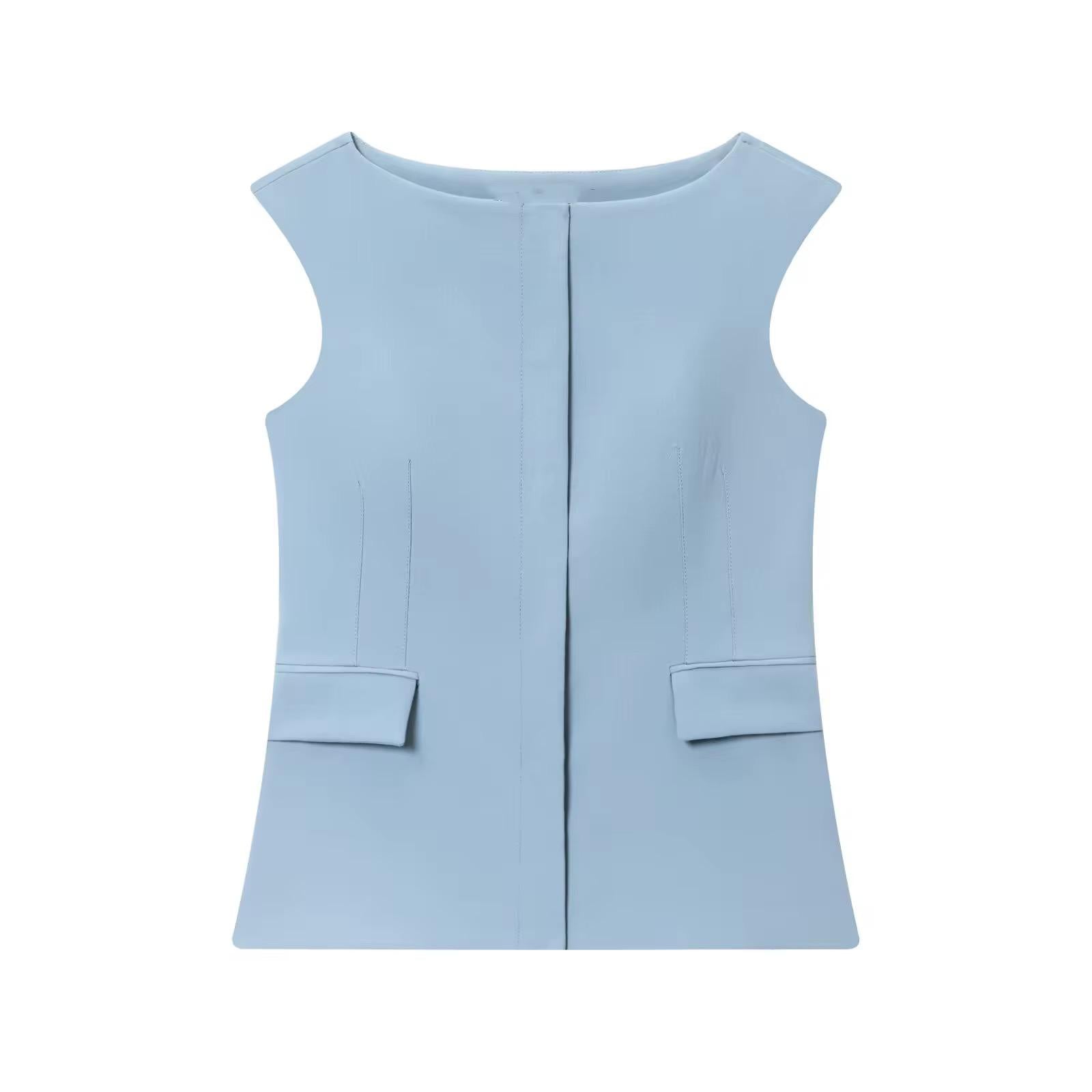 Structured Top & Tailored Pants Set