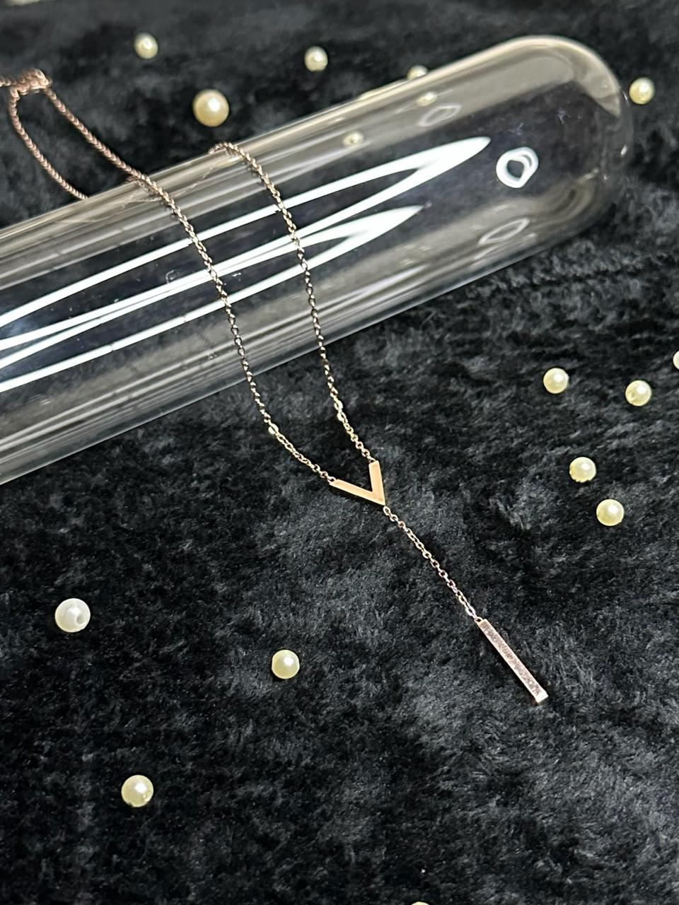 Arrow Rectangle Necklace