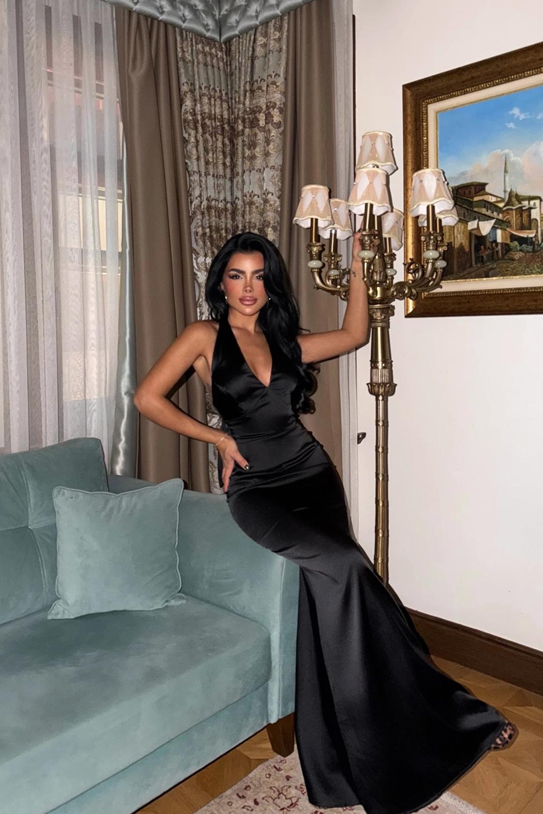 Black Sartoria Long Dress