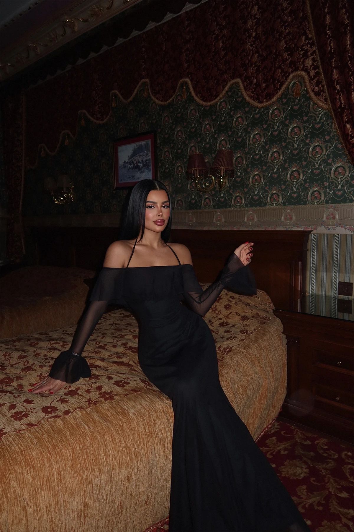 Raelle Long Tulle Dress