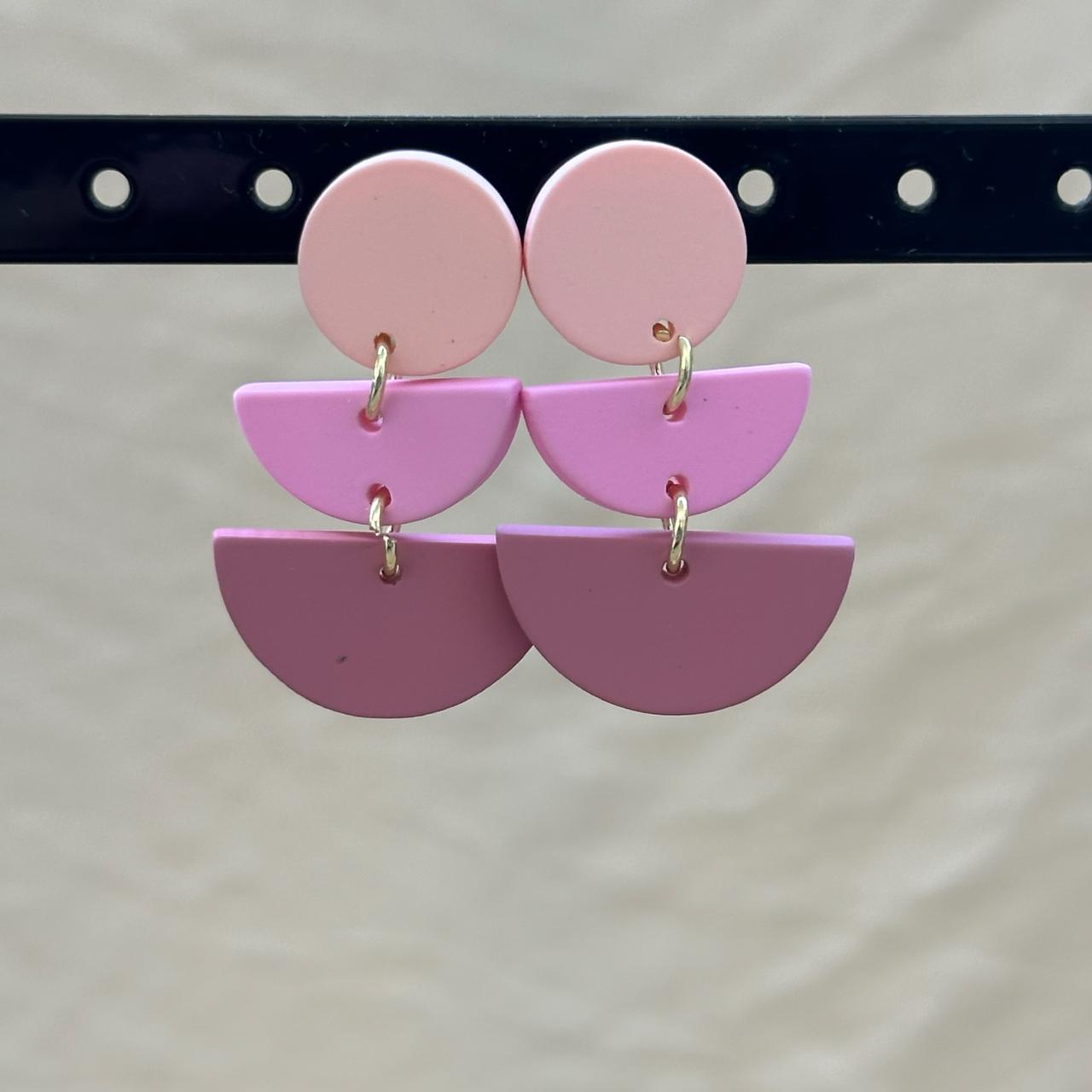 Geometric Drop Earrings