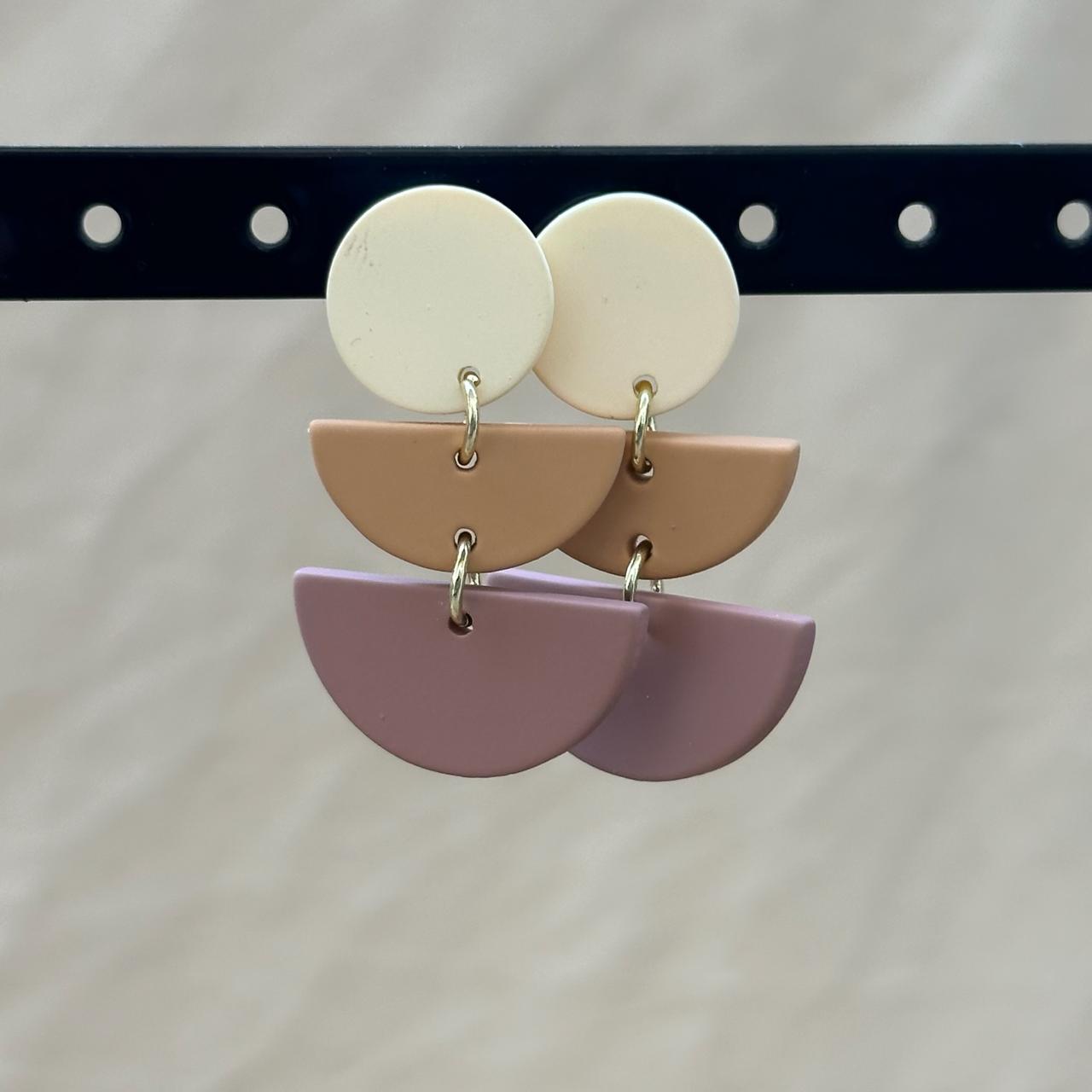 Geometric Drop Earrings