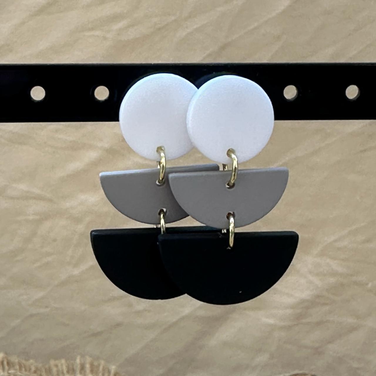 Geometric Drop Earrings