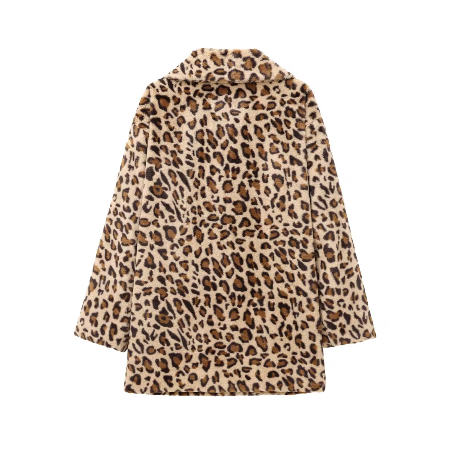 Wild Luxe Leopard Coat