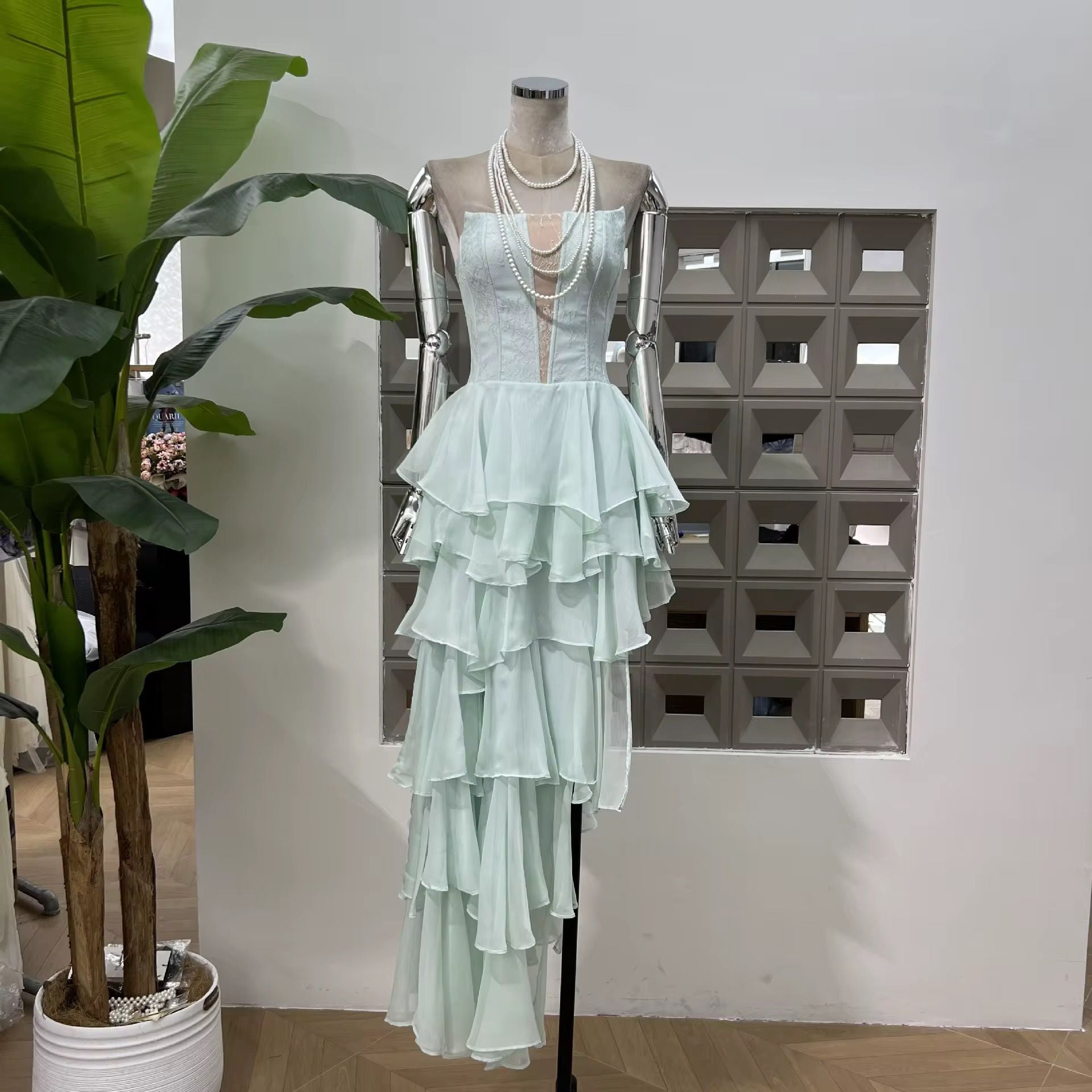 Dreamy Ruffle Layers Dress