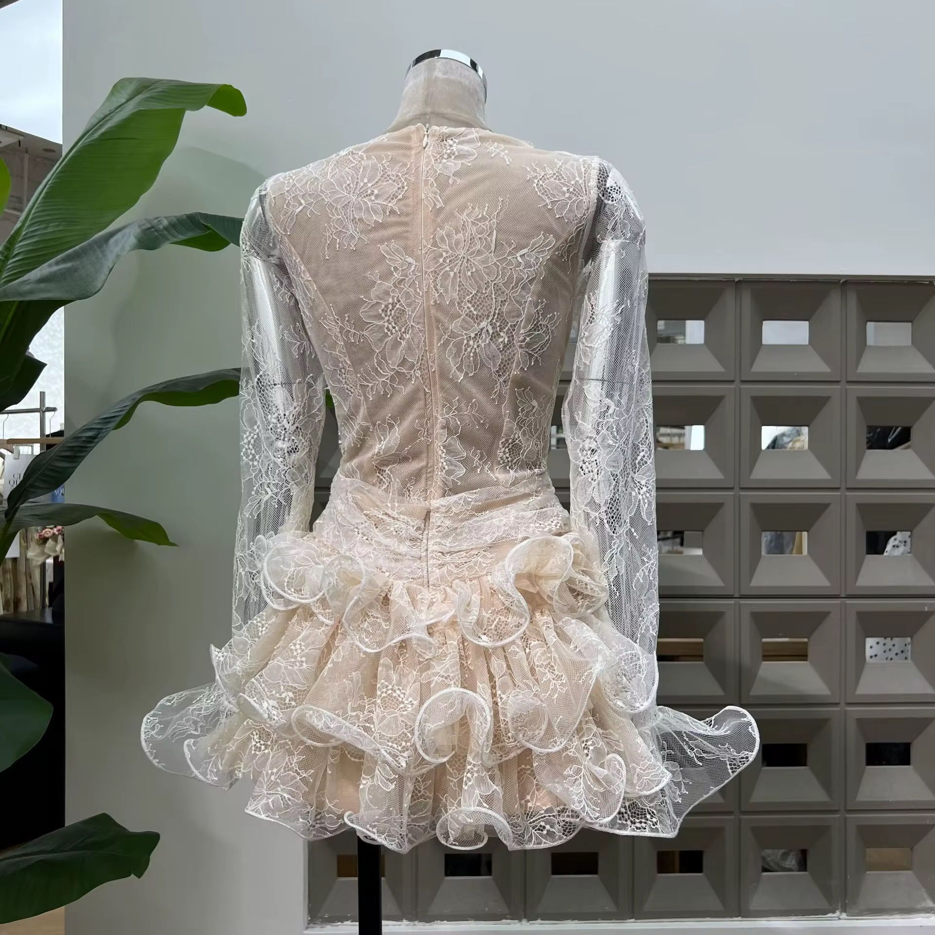 Romance Ruffle Mini dress