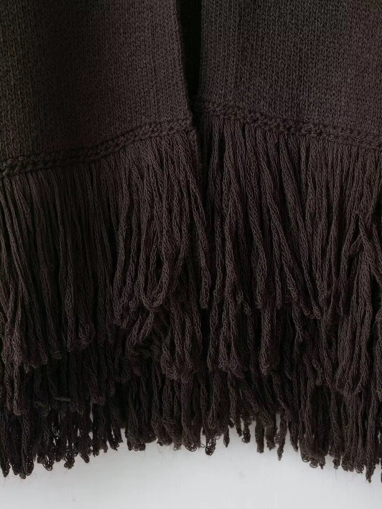 Classic Fringe Cardigan