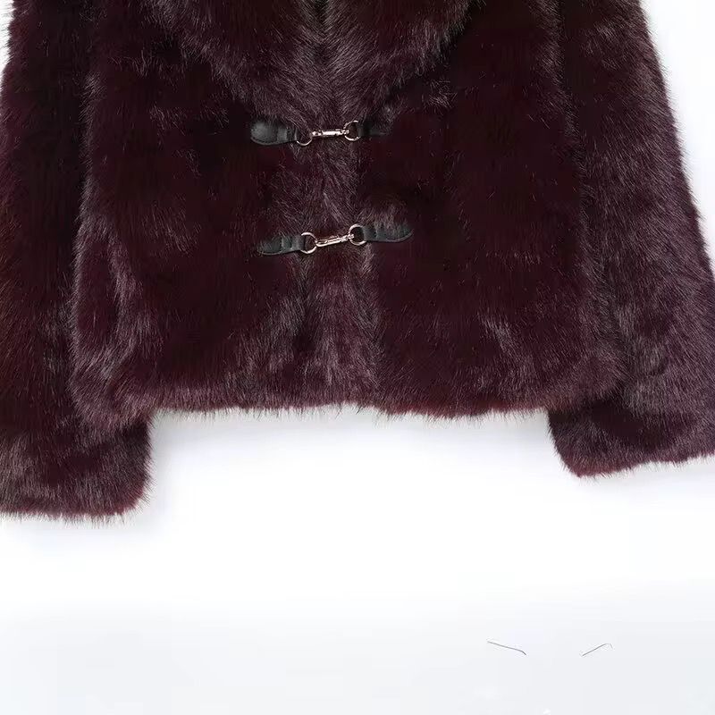 Garnet Faux-Fur Jacket