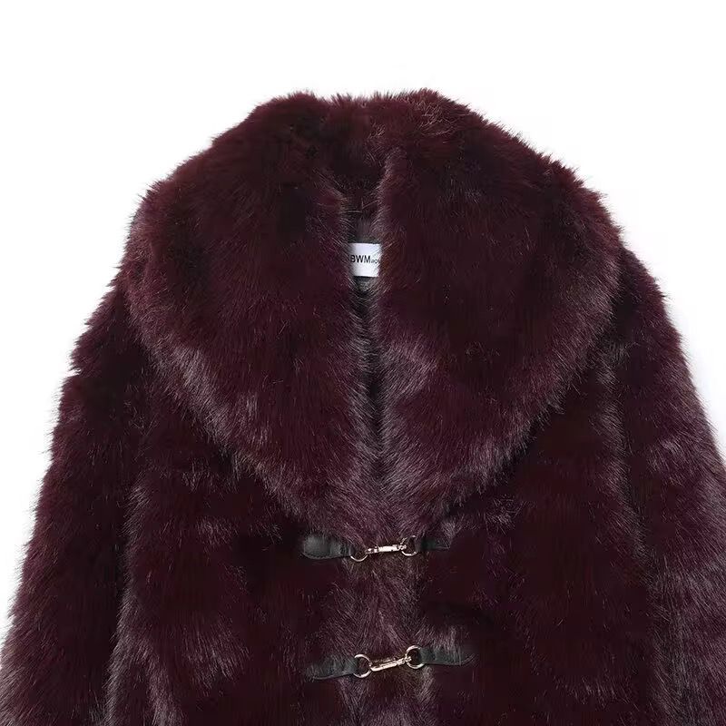 Garnet Faux-Fur Jacket