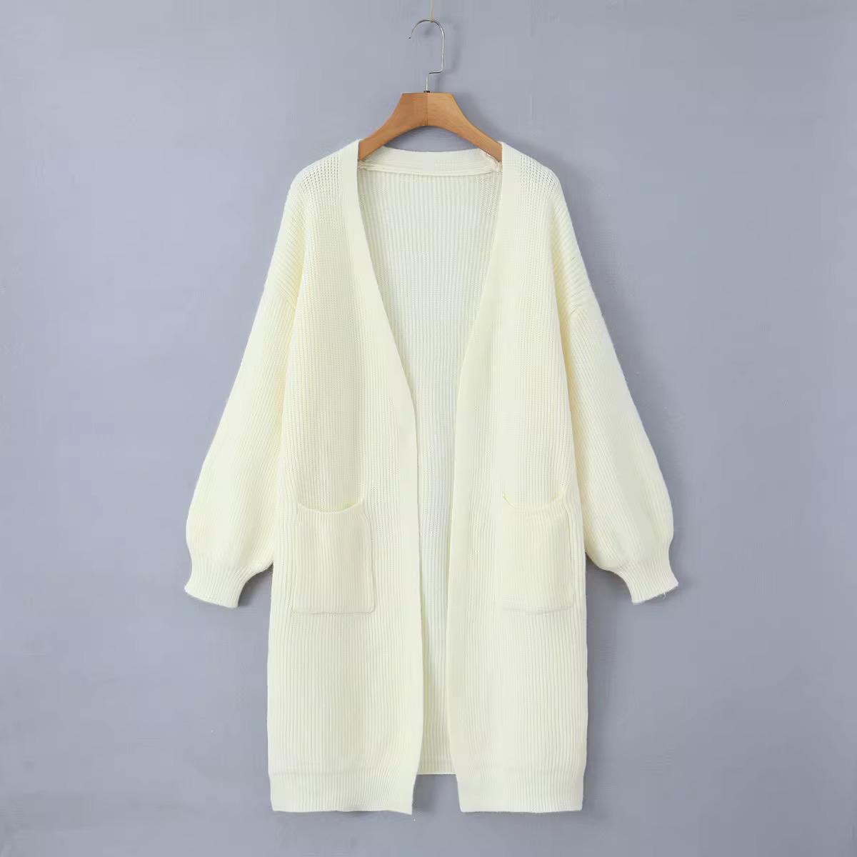 Open stitch cardigan