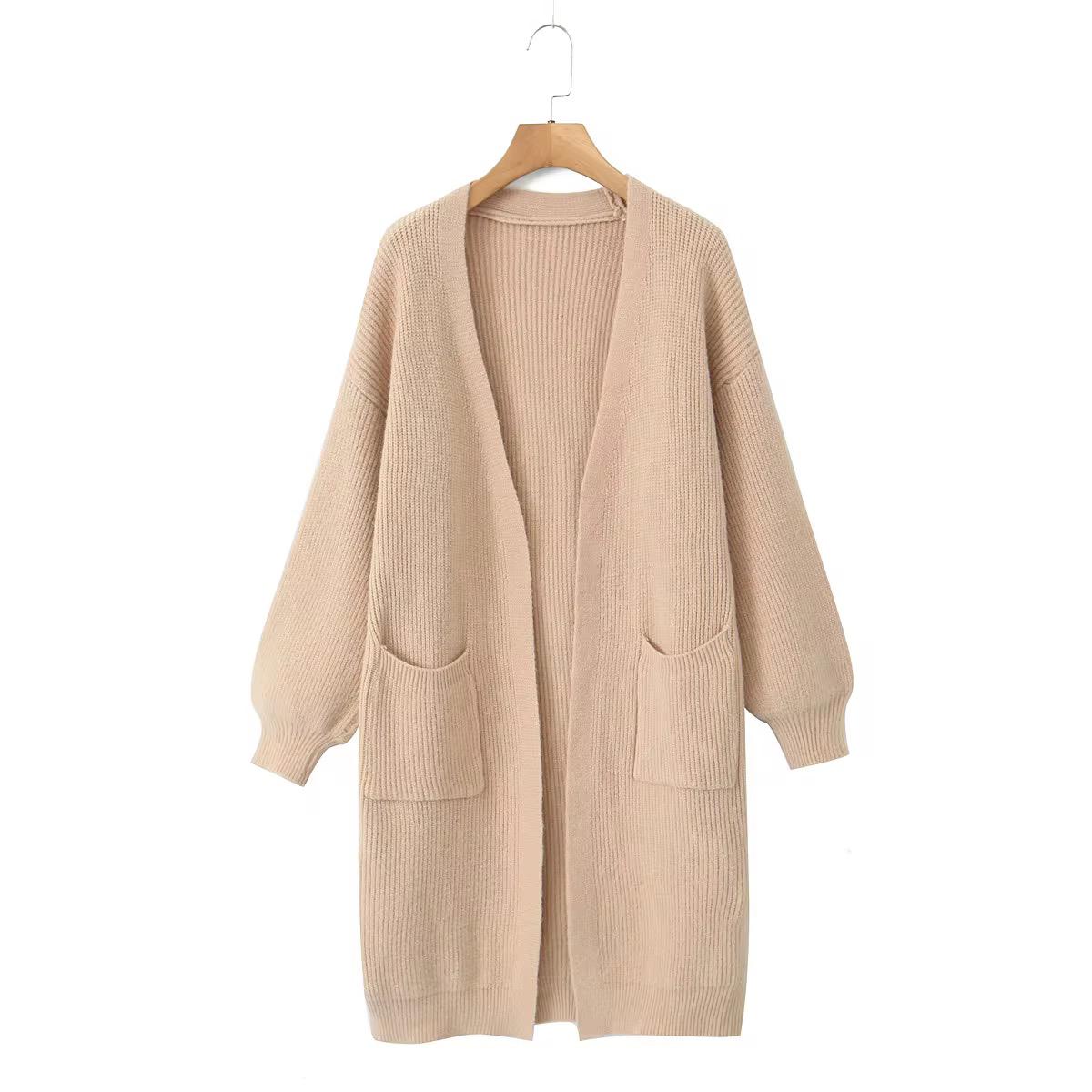 Open stitch cardigan