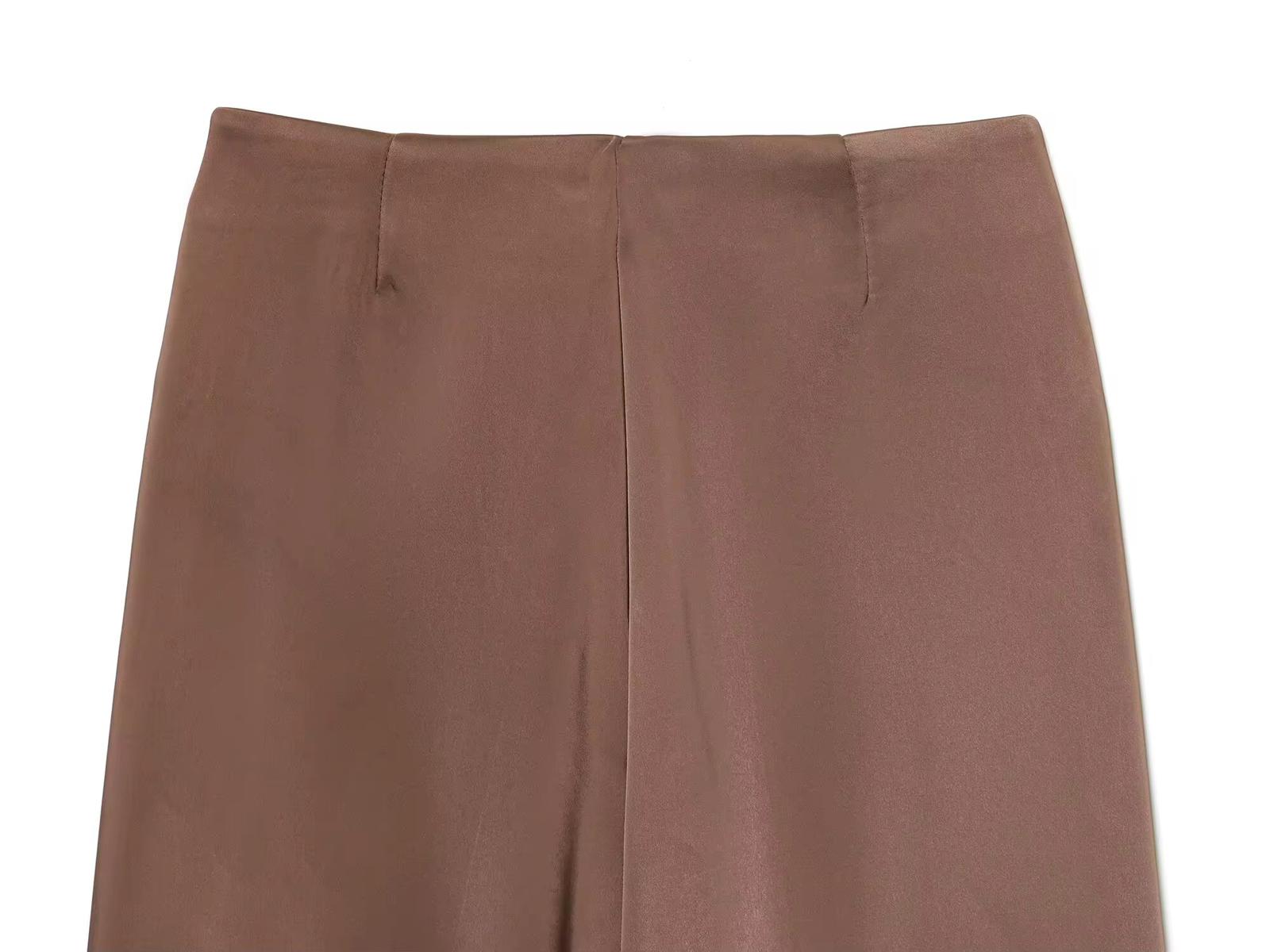 Brown Luxe Blazer Set