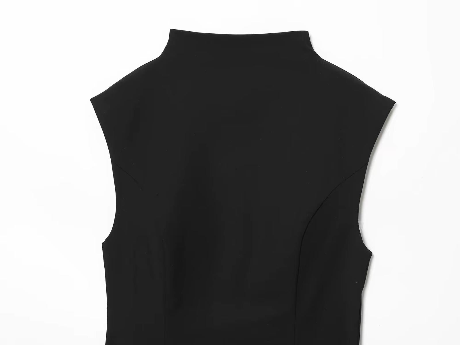 Black Tie Knot Dress