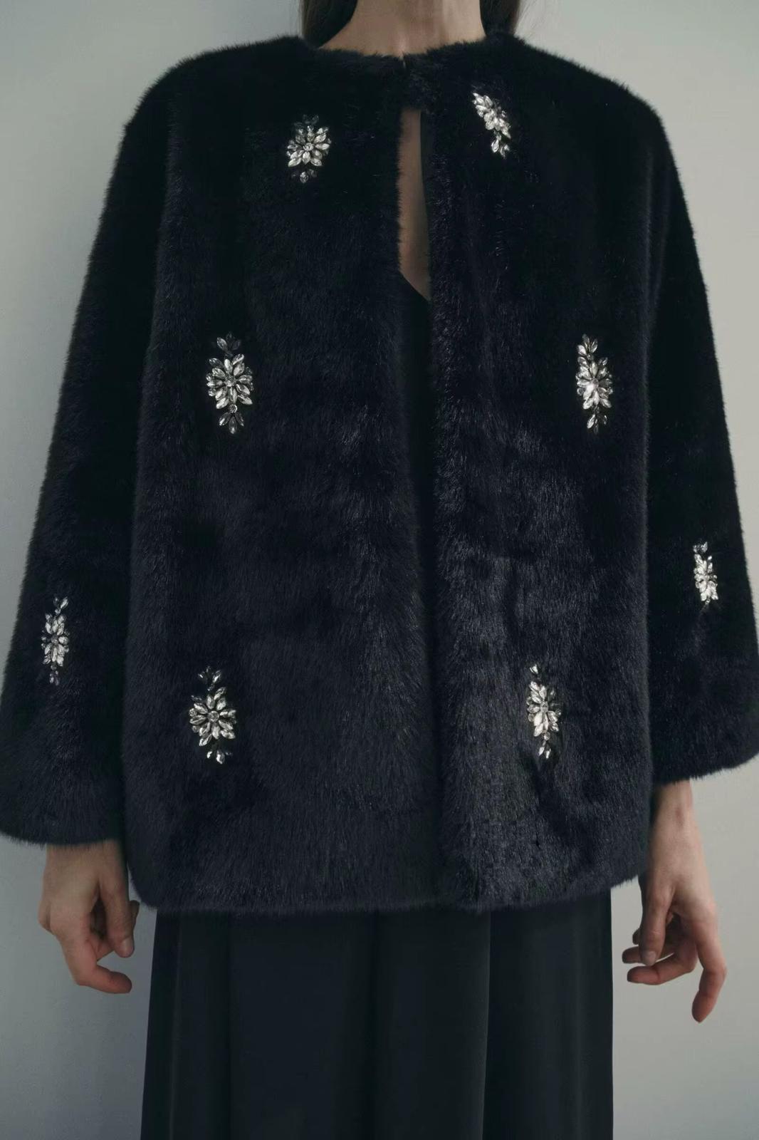 Embellished Coat