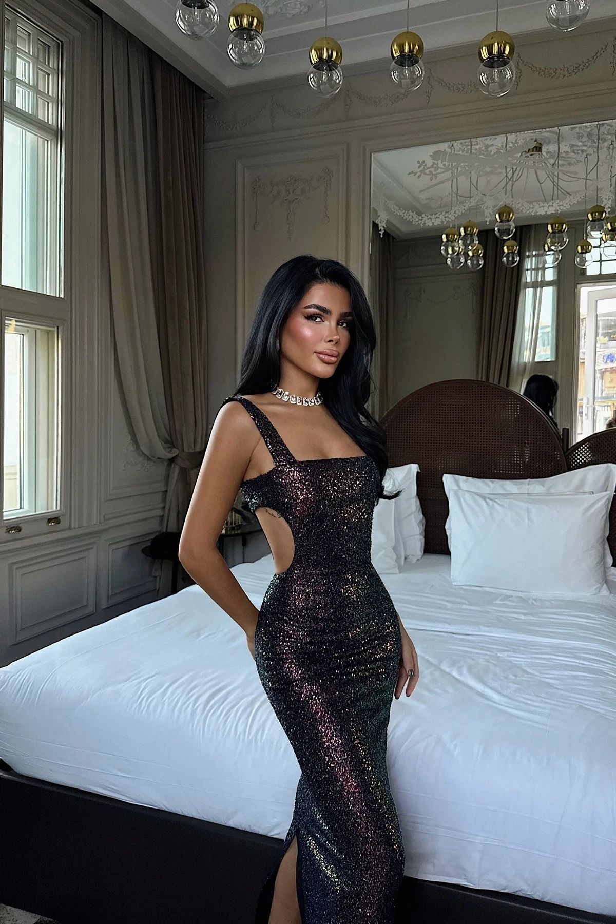 Lila Bera Sequined Dress