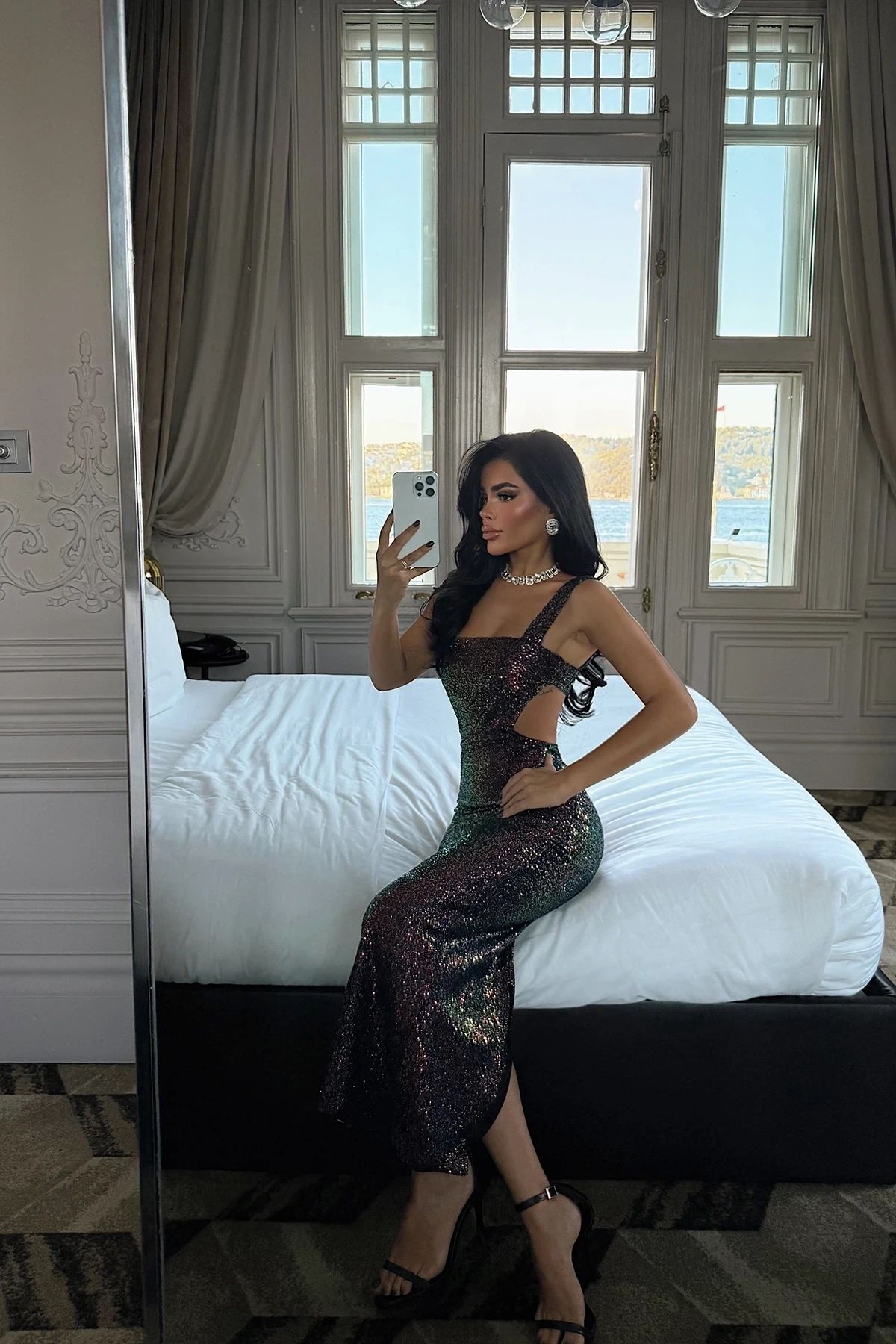 Lila Bera Sequined Dress