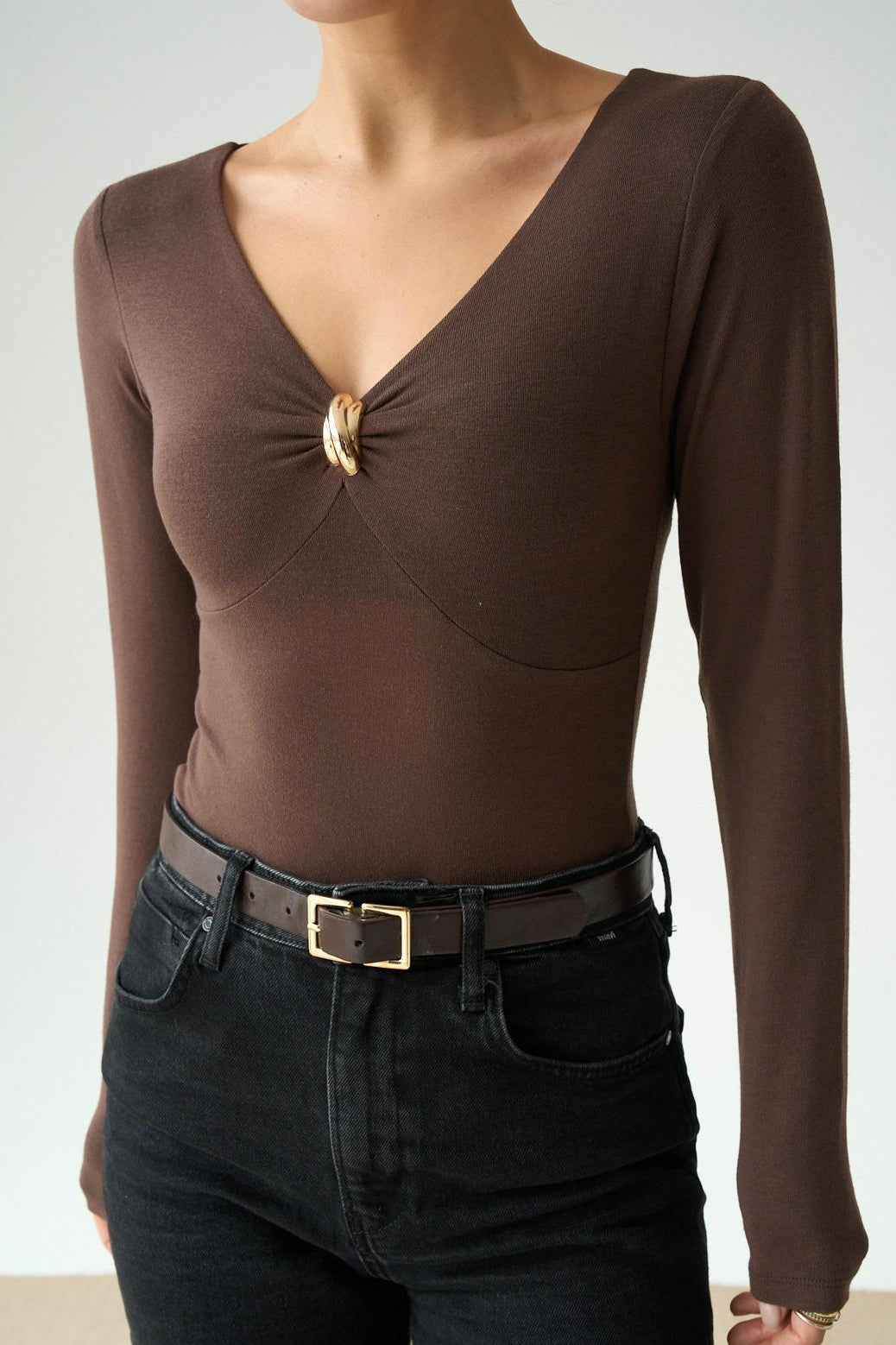 Ring Detail Top