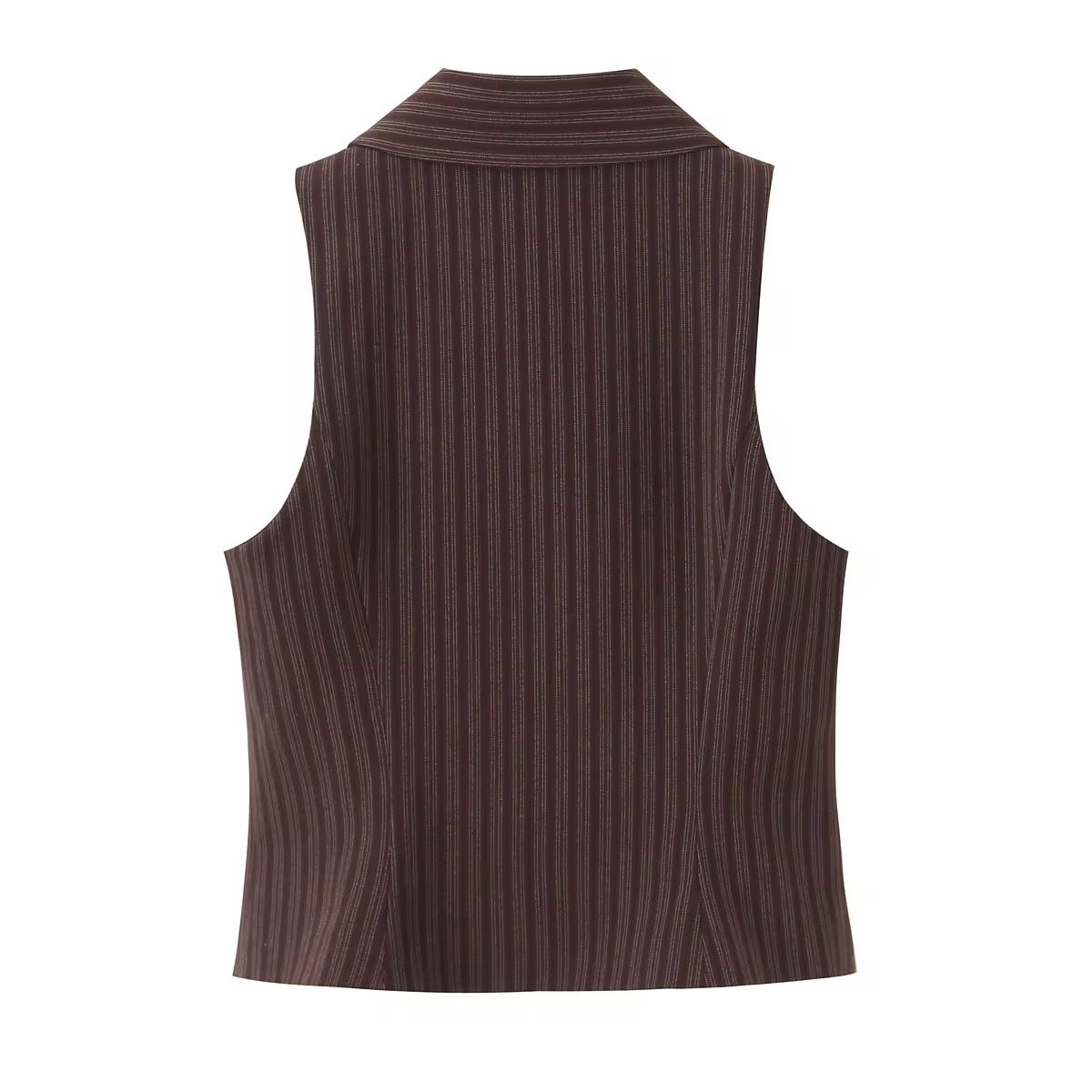 Chocolate Pinstripe Co-ord Set