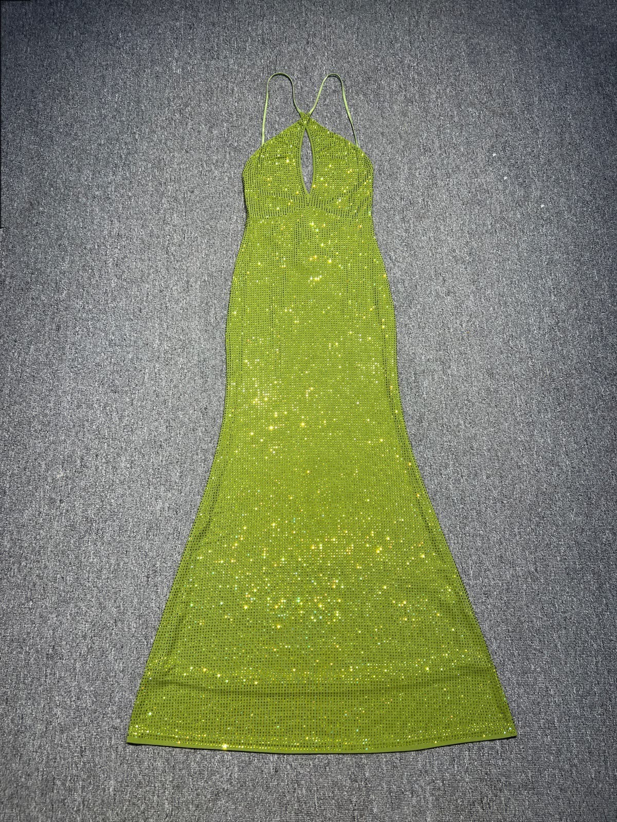Celestique Sequin Maxi Dress