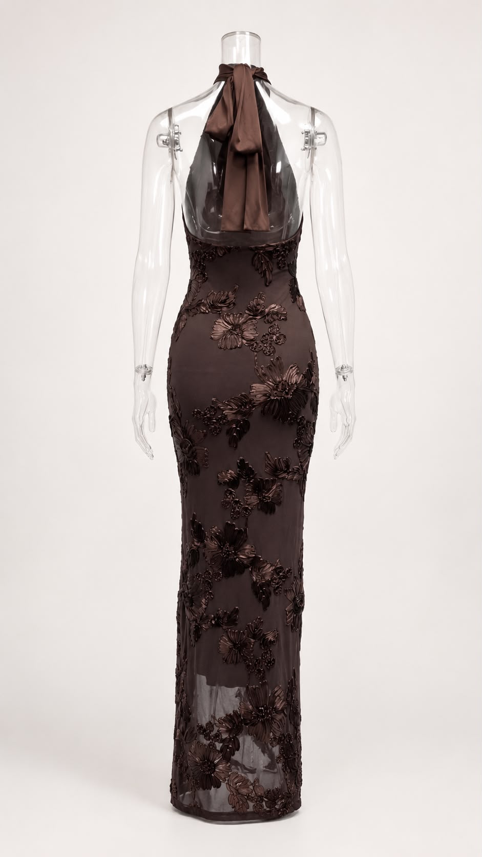 Florenza Lace Halter Maxi Dress