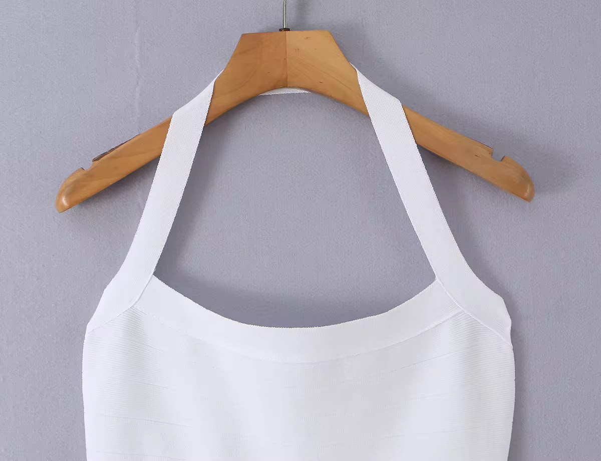 Solenne Halter Tank Top