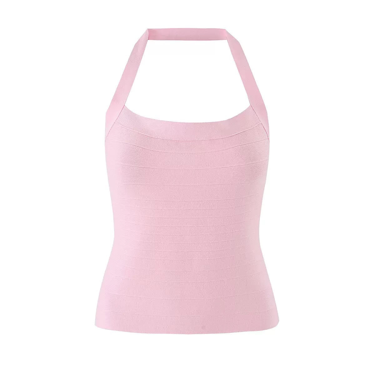 Solenne Halter Tank Top
