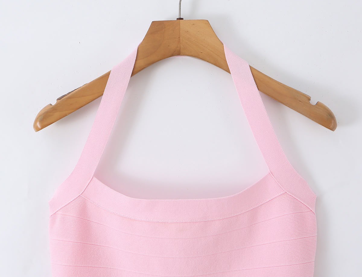 Solenne Halter Tank Top