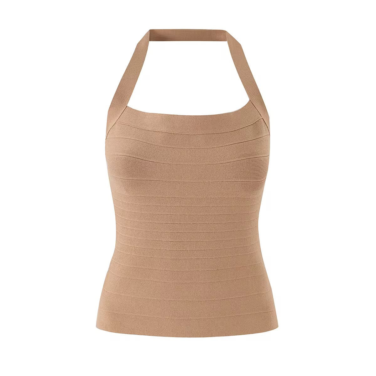 Solenne Halter Tank Top