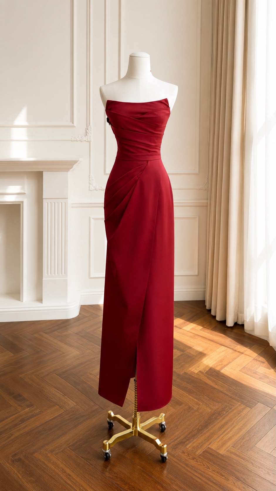 Rosavelle Ruched Maxi Dress