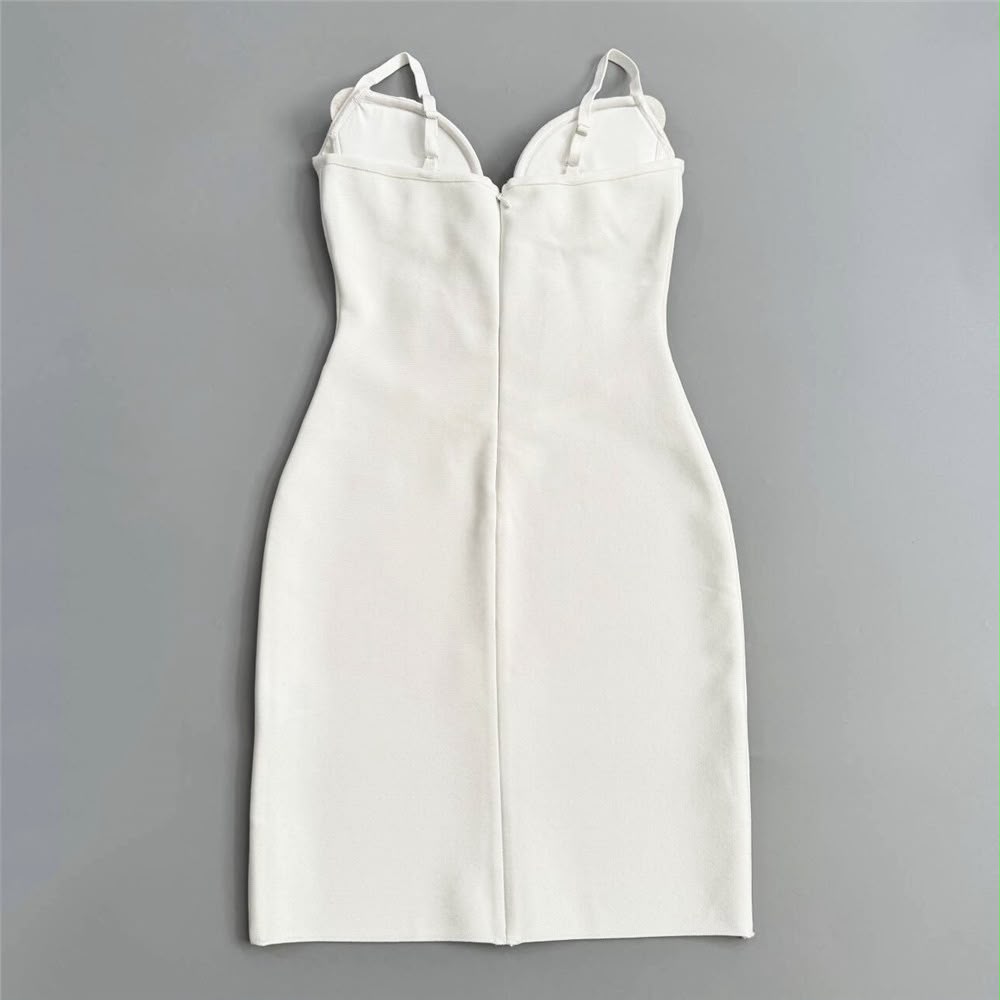 Seraphina Crystal Slip Mini Dress