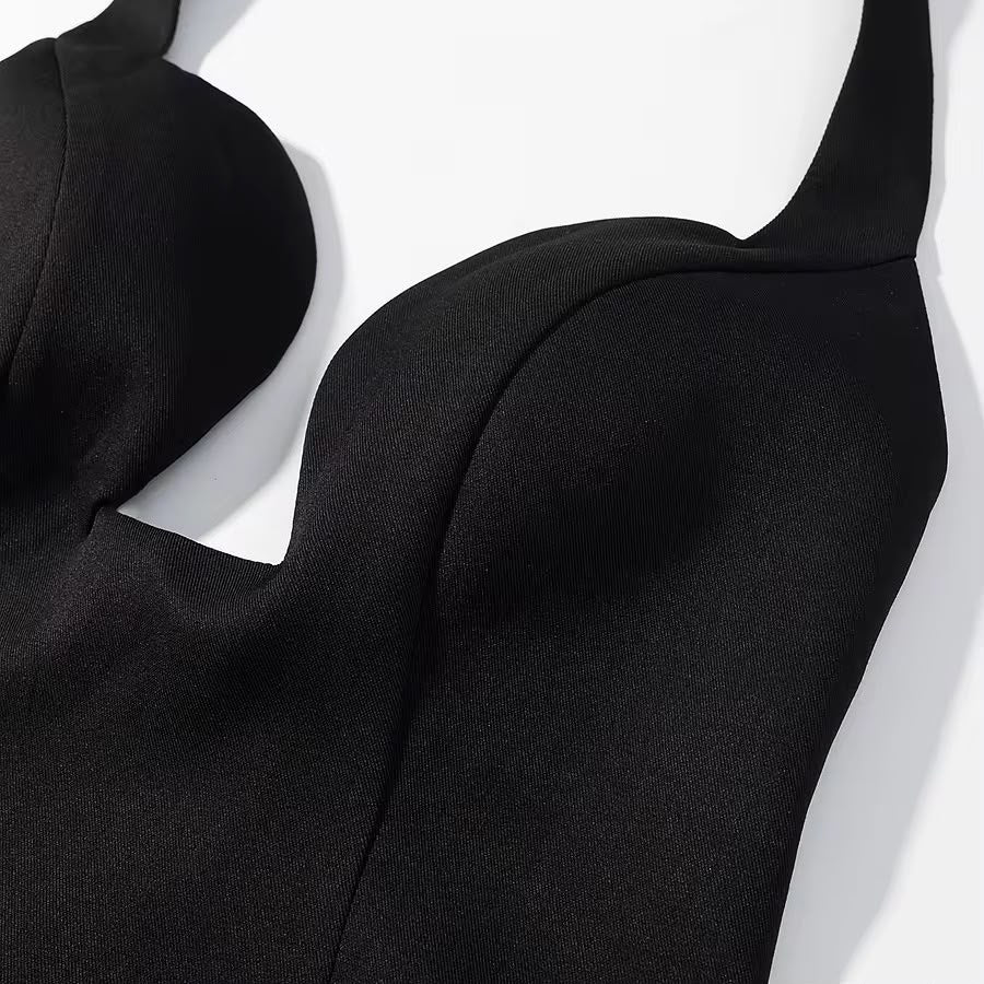 Evangeline Halter Crop Top