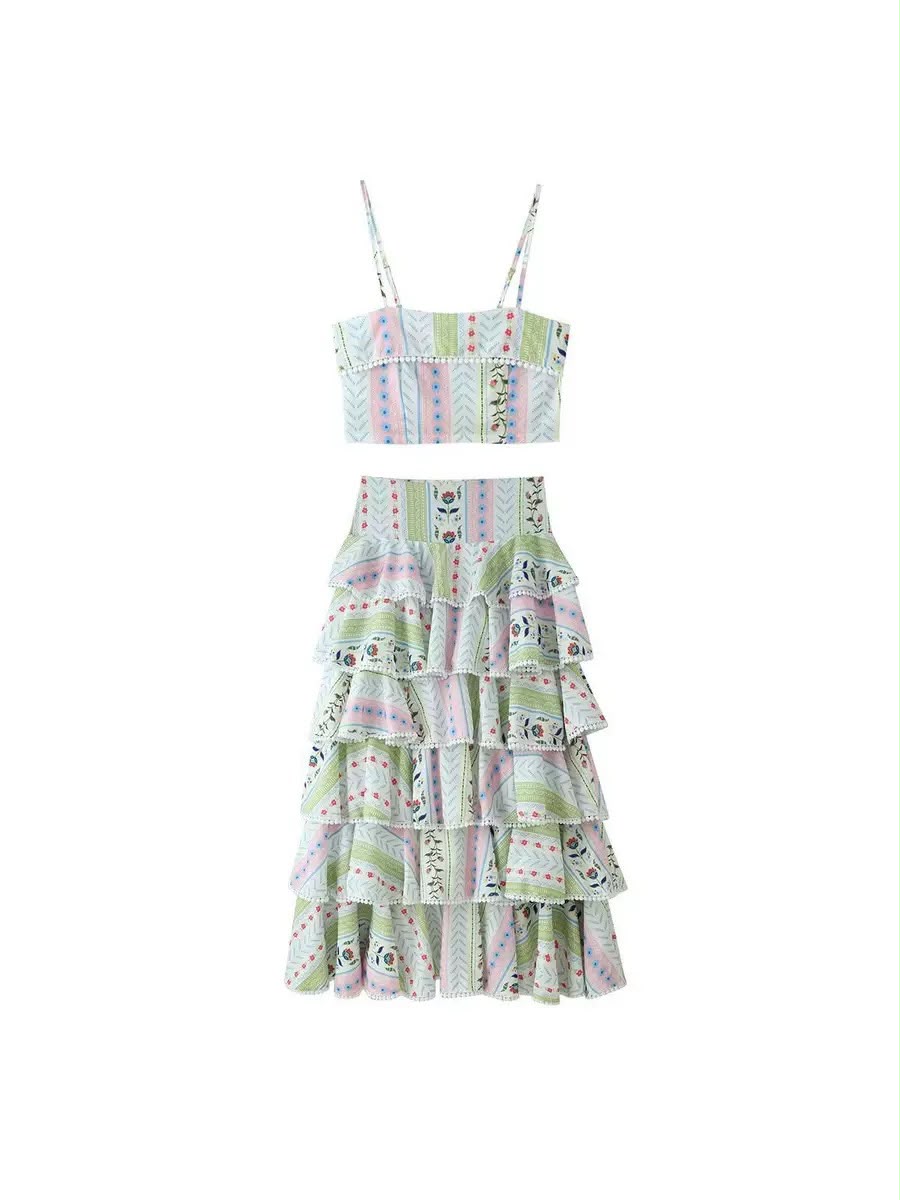 Rosalie Floral Skirt Set