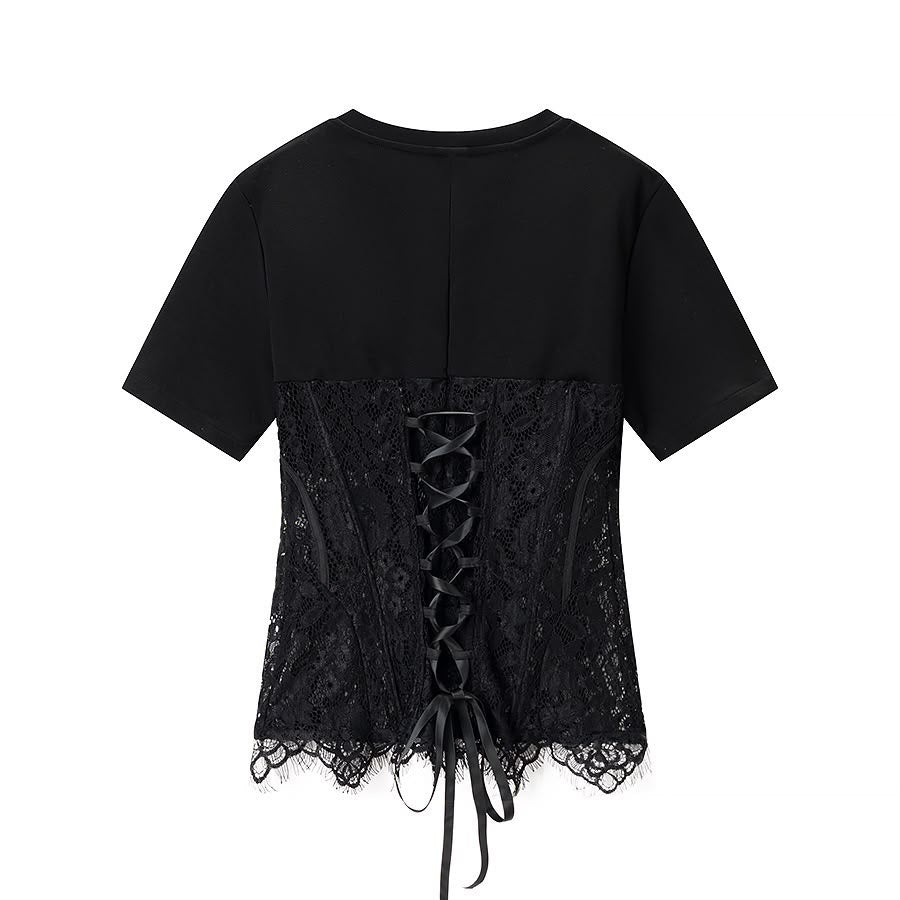 Elodie Lace Tee