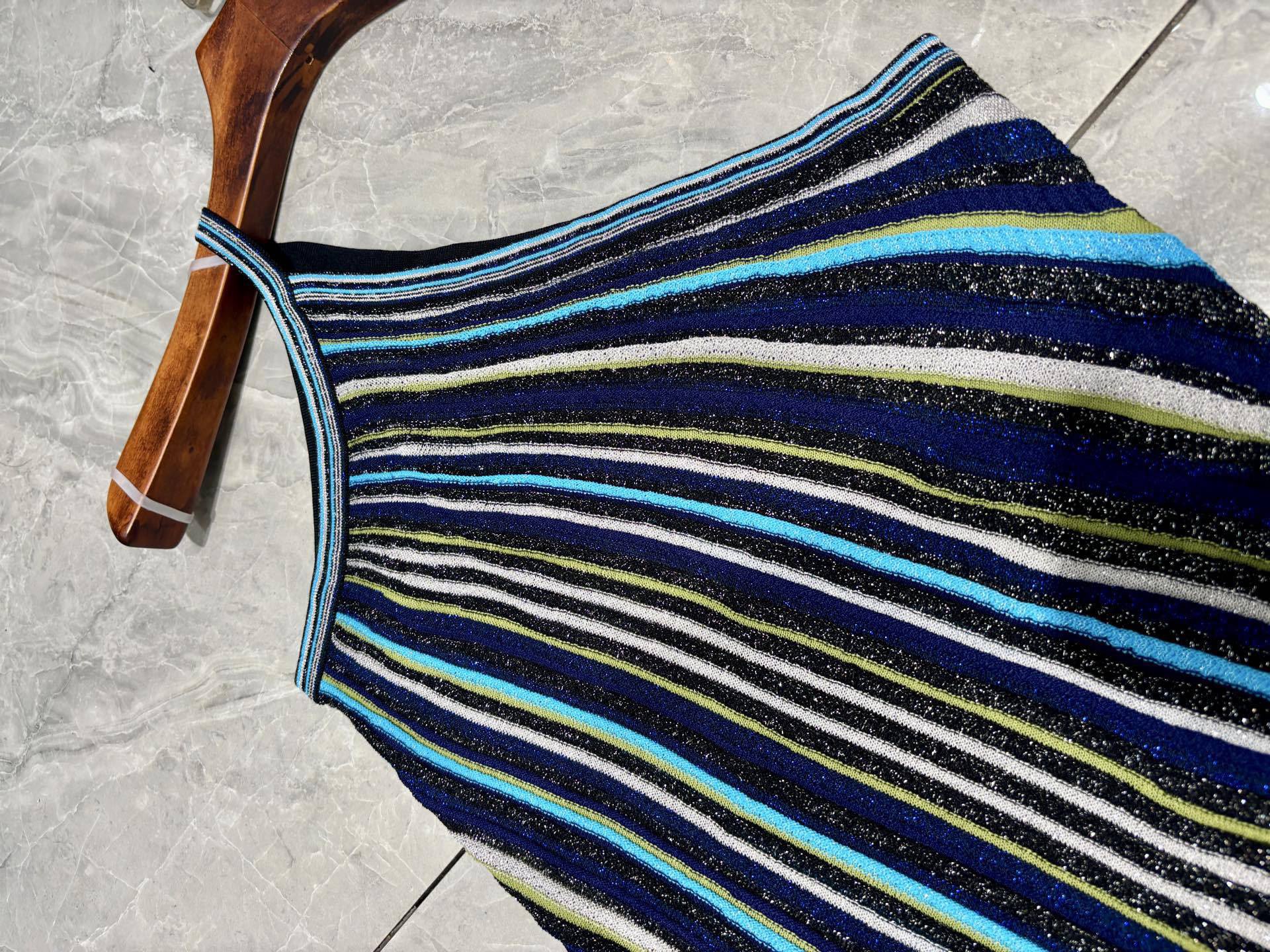 Aiko Stripe Maxi Dress