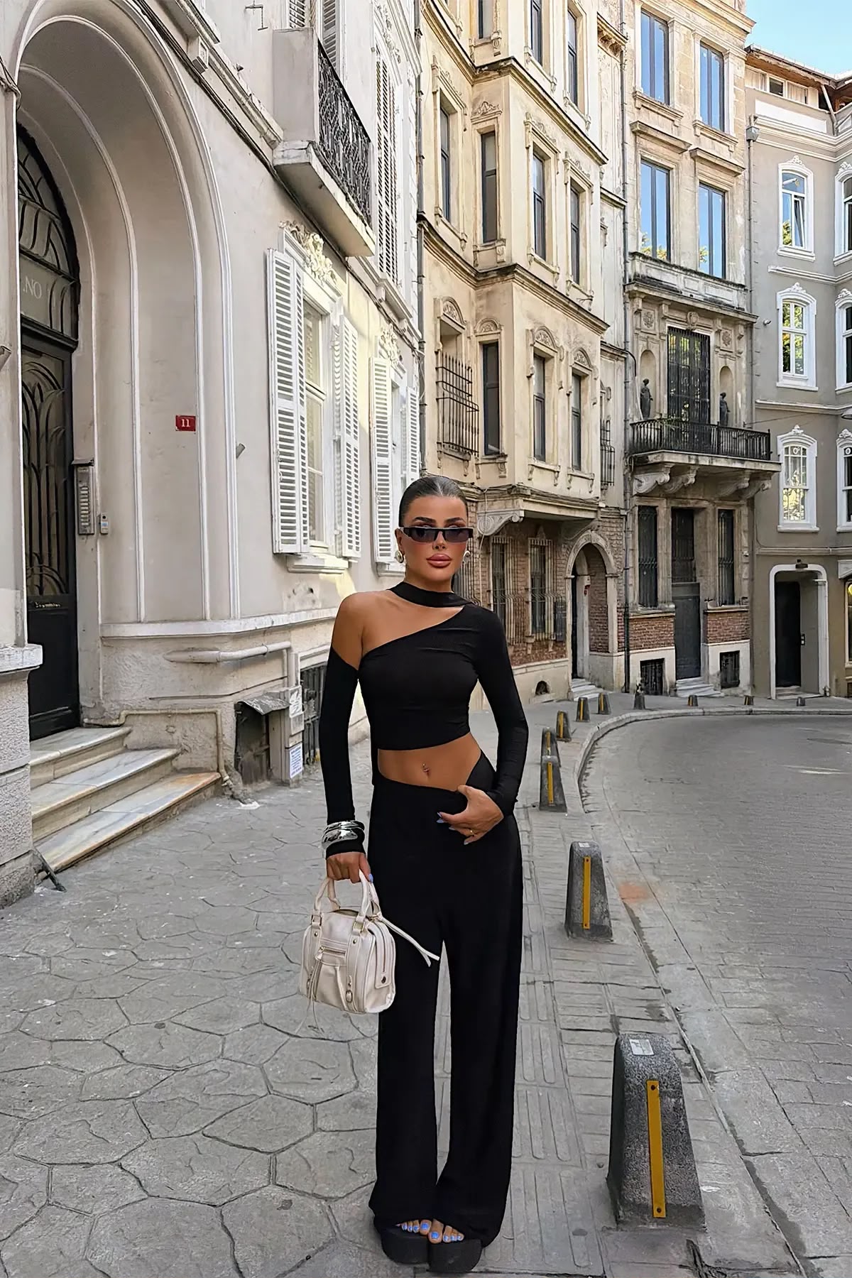 Black Pants Suit