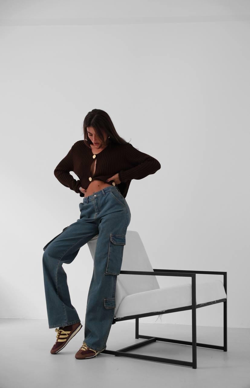 Robin Cargo Pocket Jeans - MD Fashionwear