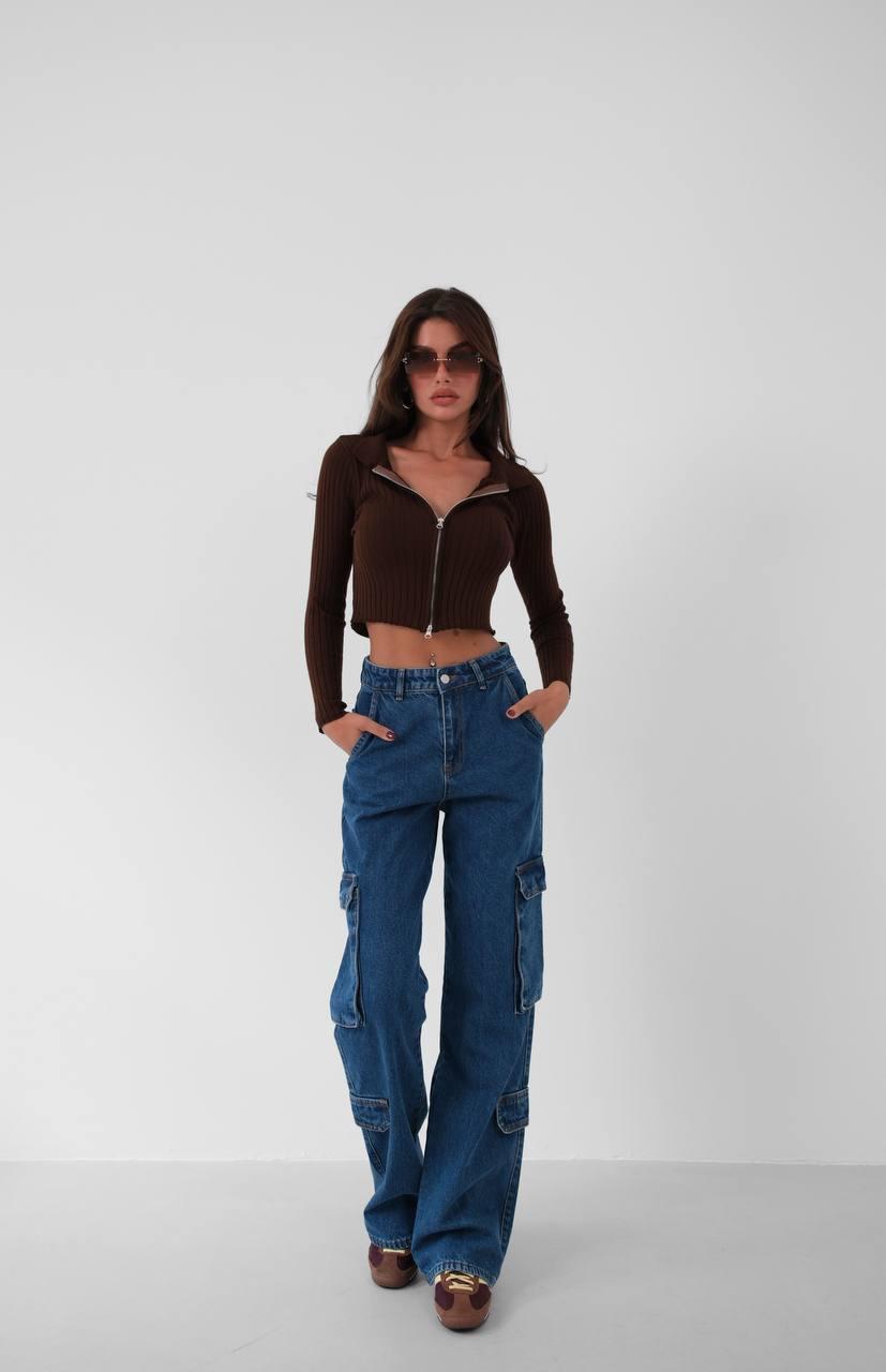 Robin Cargo Pocket Jeans - MD Fashionwear