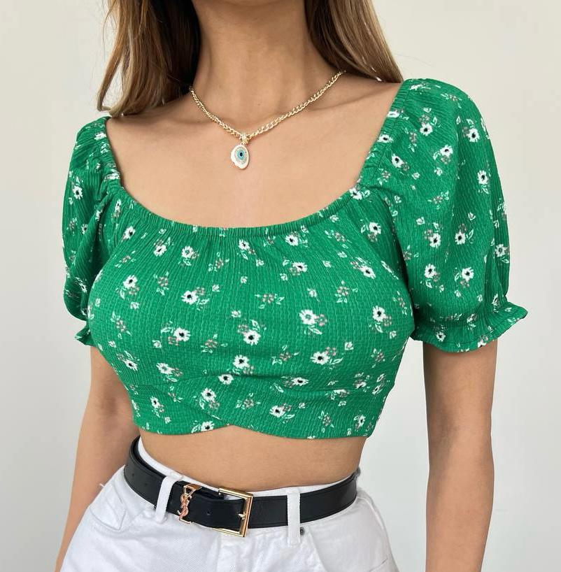 Flowery Top - MD Fashionwear