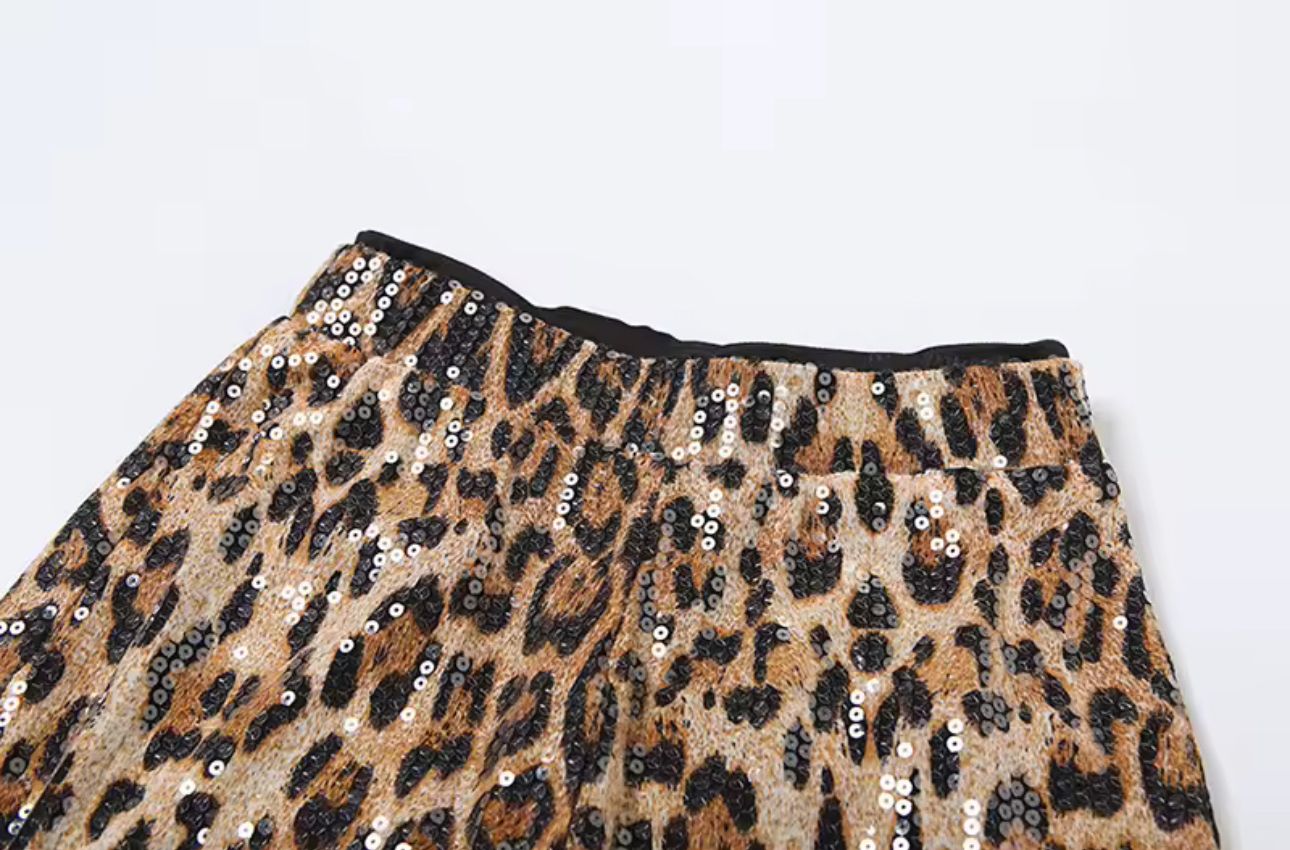 Leopard print pants - MD Fashionwear