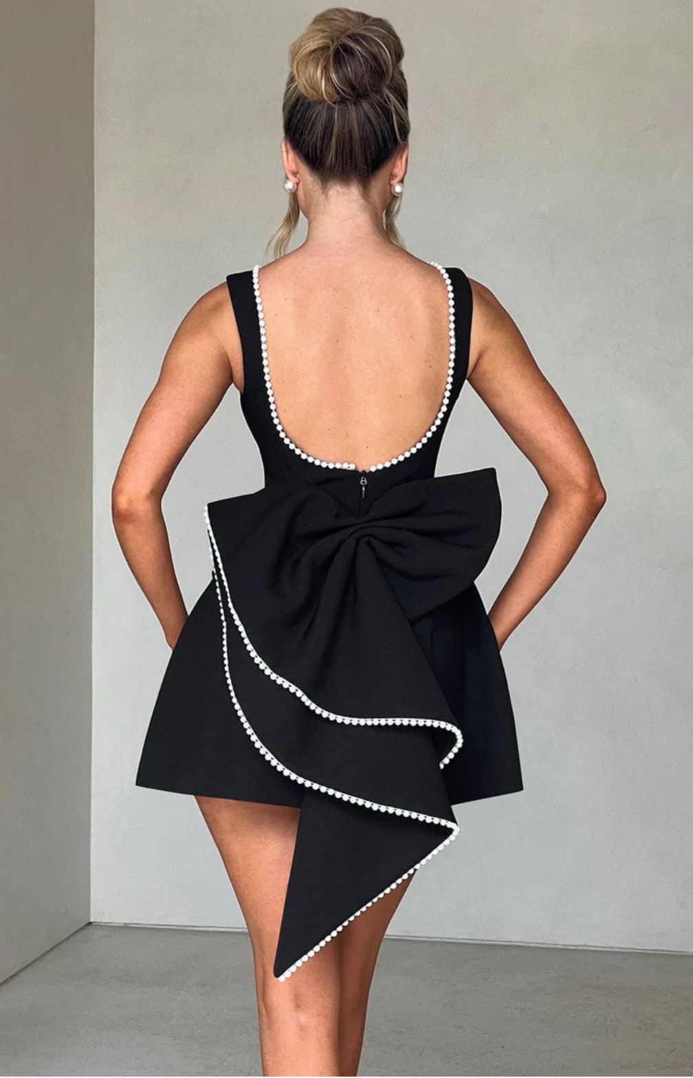 Red Peony dress - MD Fashionwear