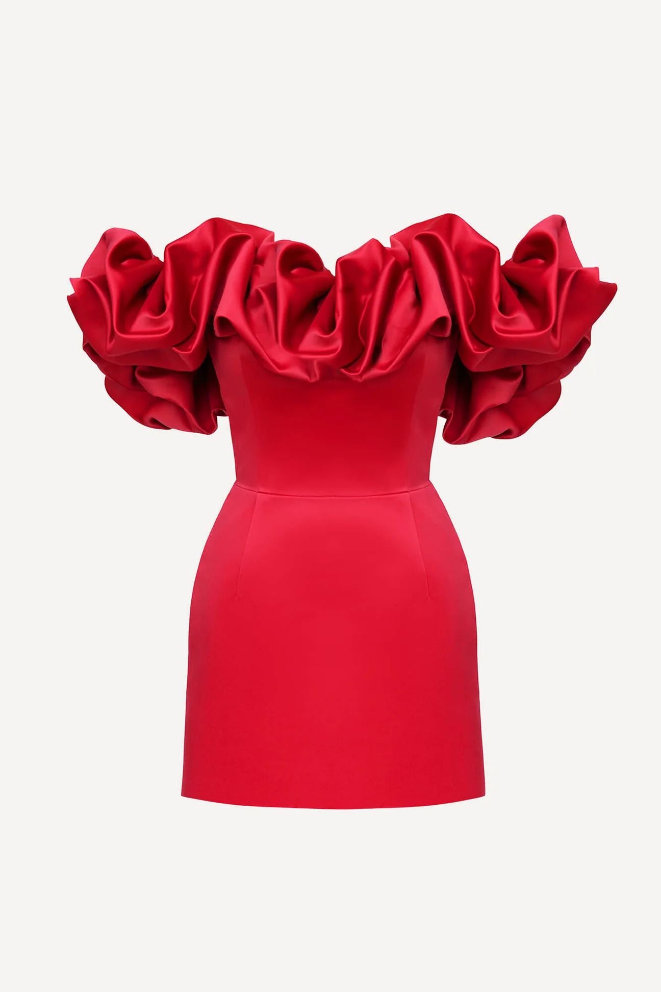 Ruffle Mini Dress - MD Fashionwear