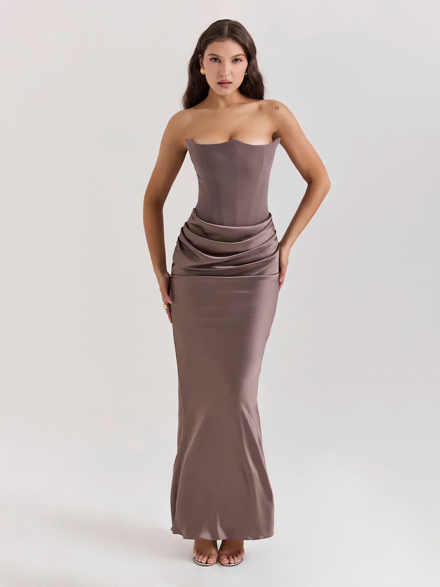 Satin Symphony dress