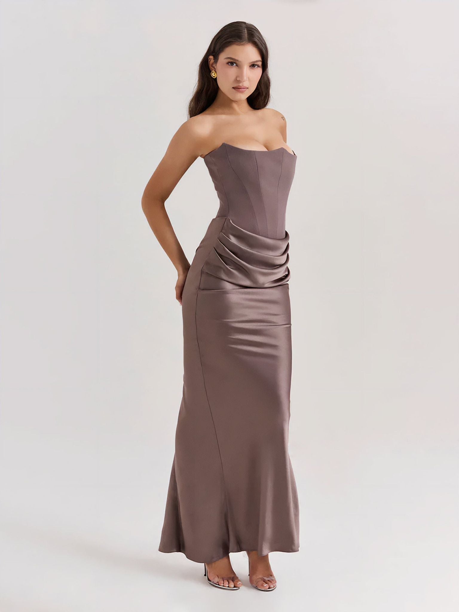 Satin Symphony dress