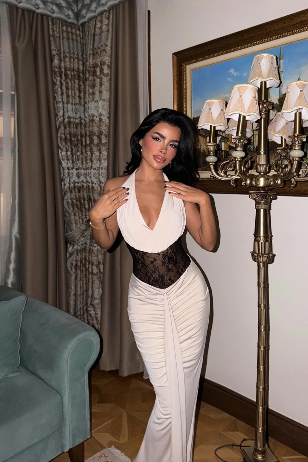 Nutty Lace Detail Dress