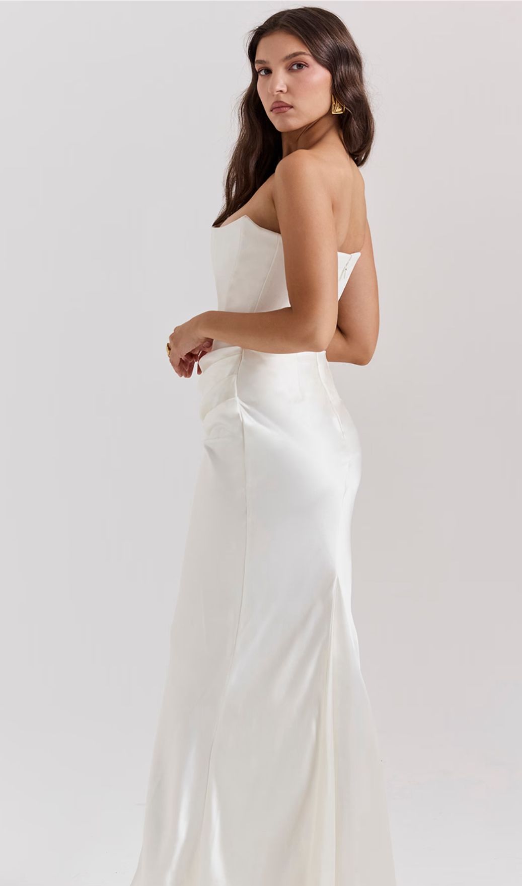 Satin Symphony dress