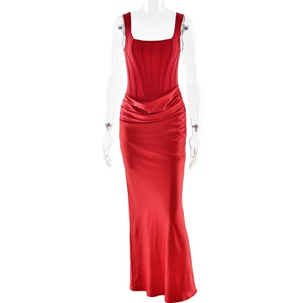Ruched Maxi Dress
