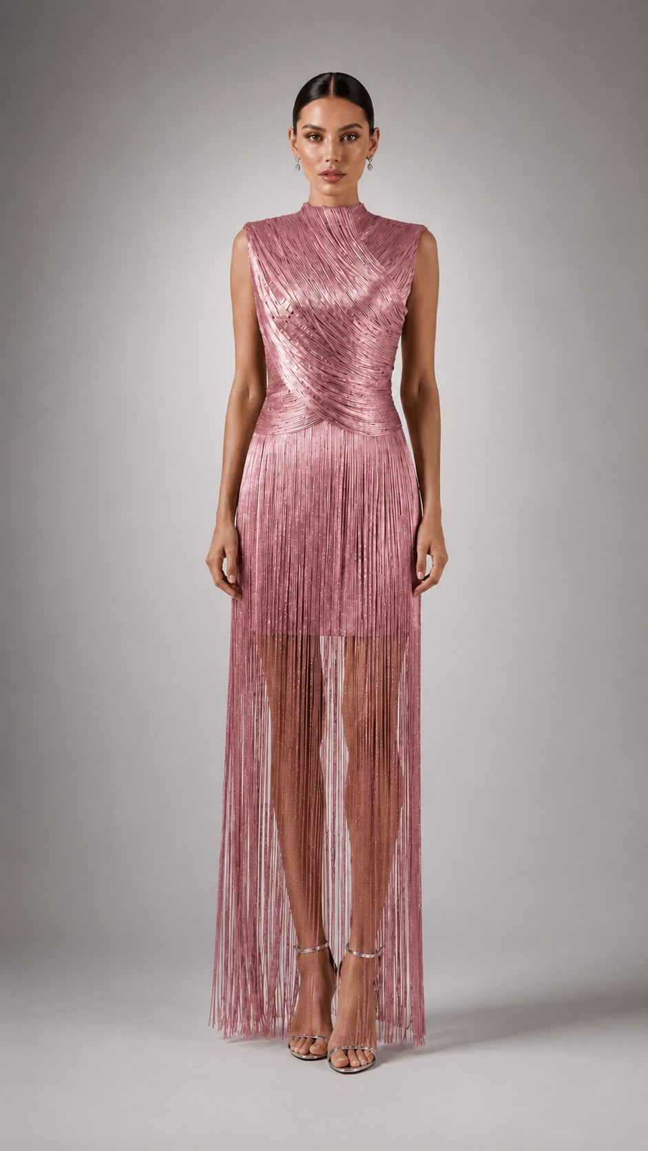 Avelisse Embroidered Organza Dress