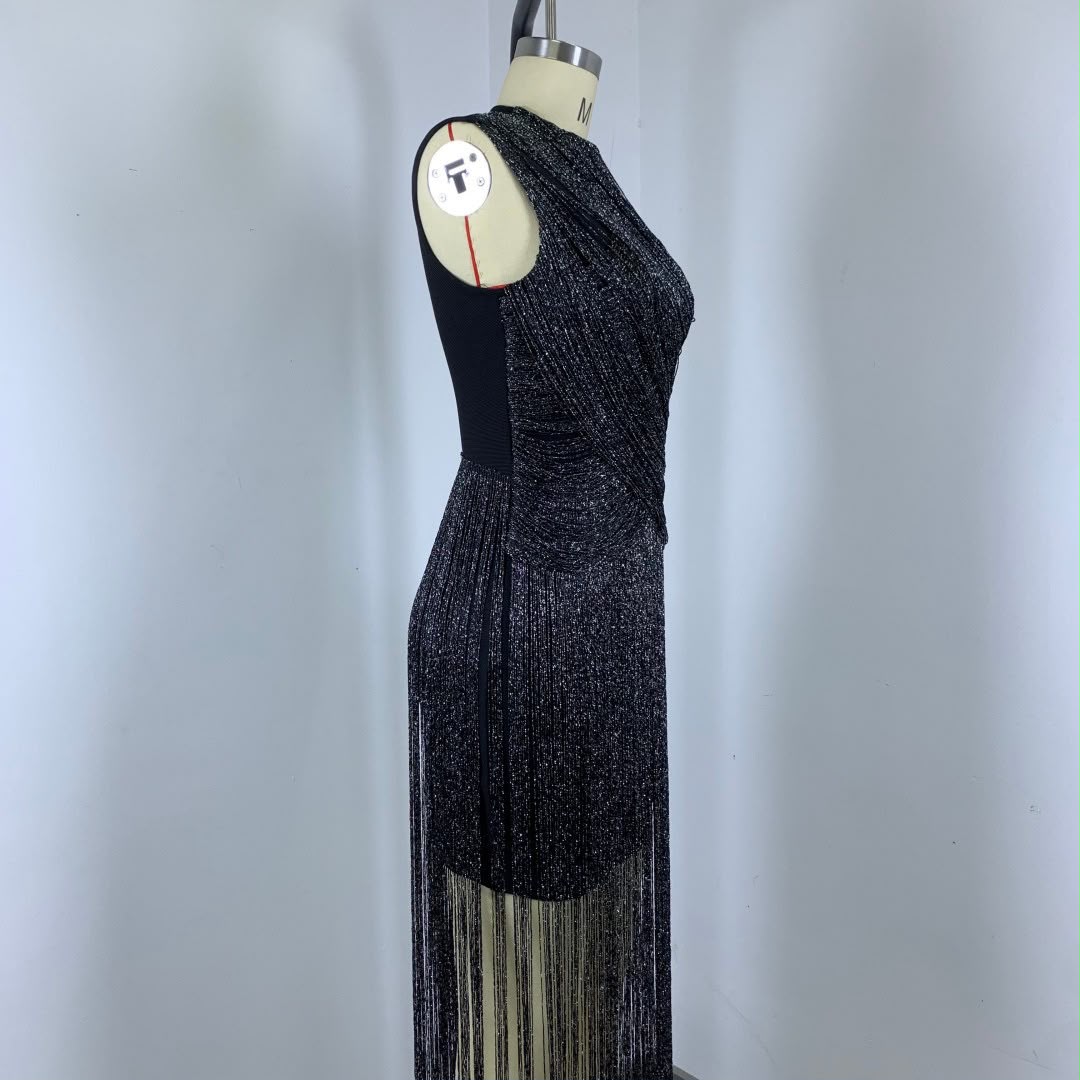 Avelisse Embroidered Organza Dress