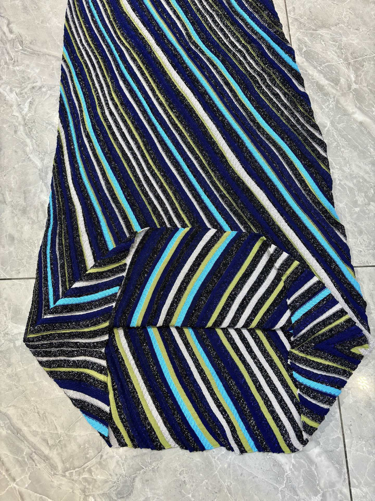 Aiko Stripe Maxi Dress