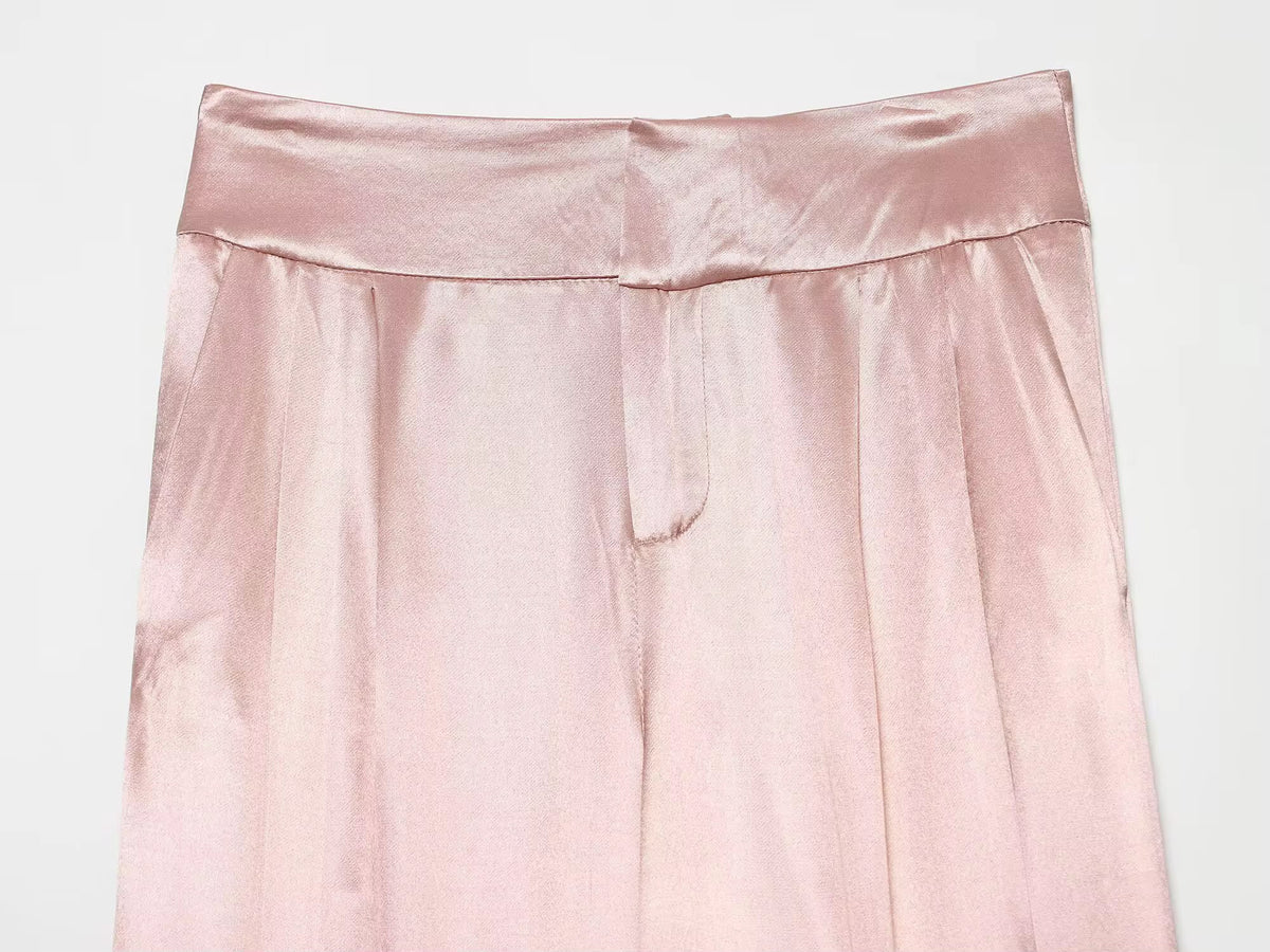 Aurelia V-Neck Pants Set